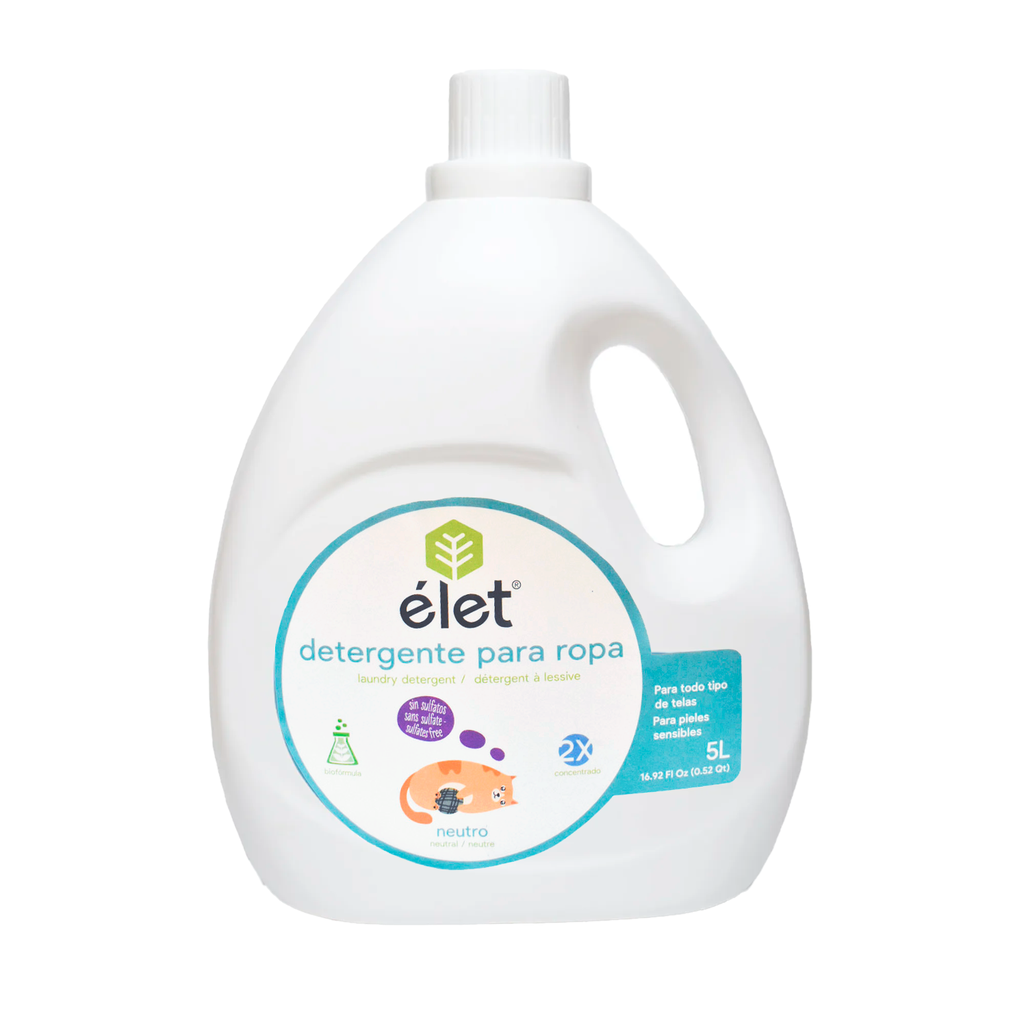 Detergente líquido neutro sin sulfatos 5L ELET