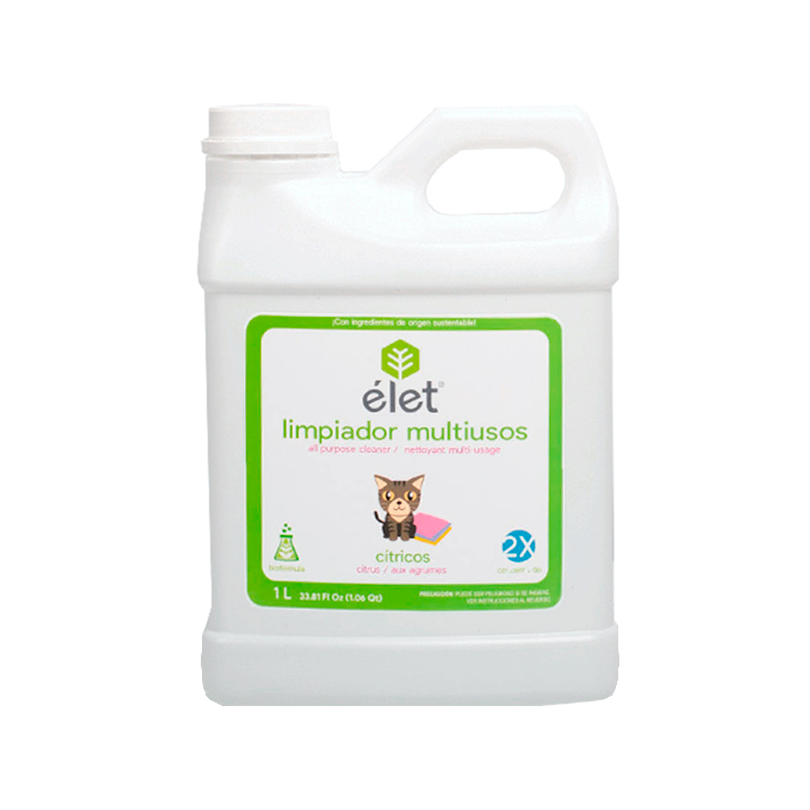 Limpiador multiusos cítrico 1L ELET