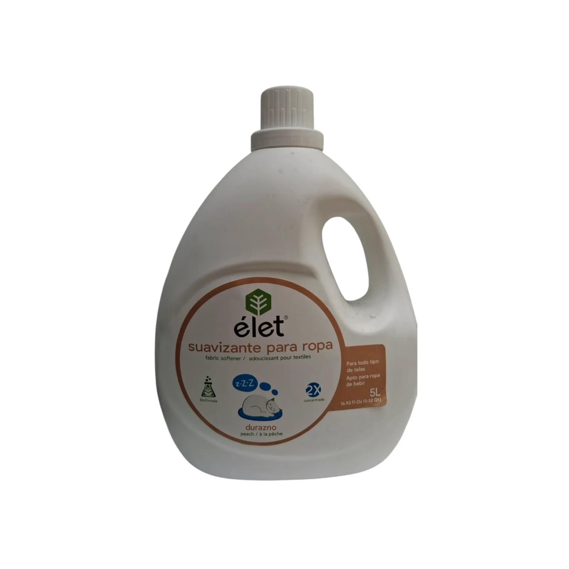 Suavizante de telas de durazno 5L ELET