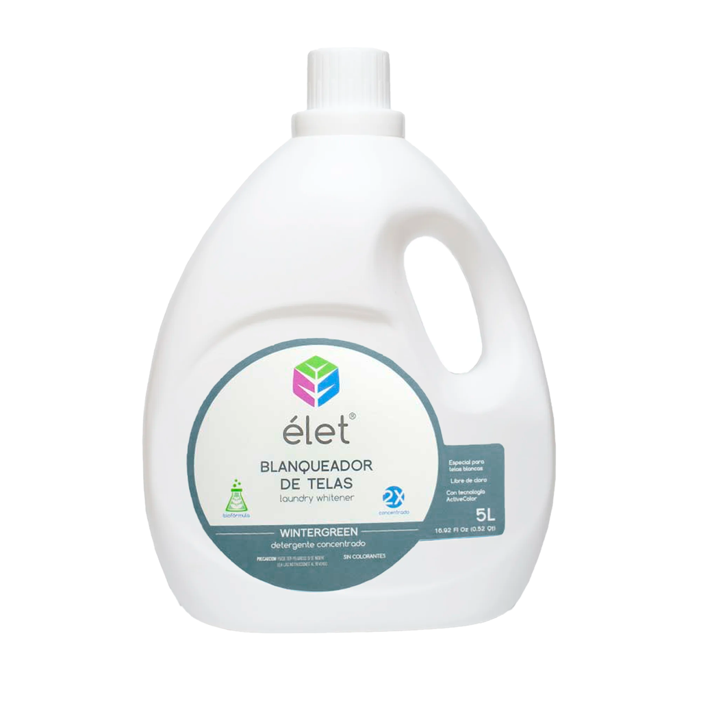 Blanqueador para ropa blanca 5L ELET
