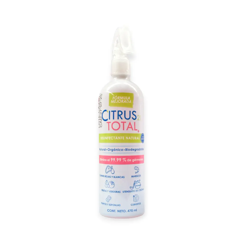 Desinfectante en aspersor 470ml CITRUS 21
