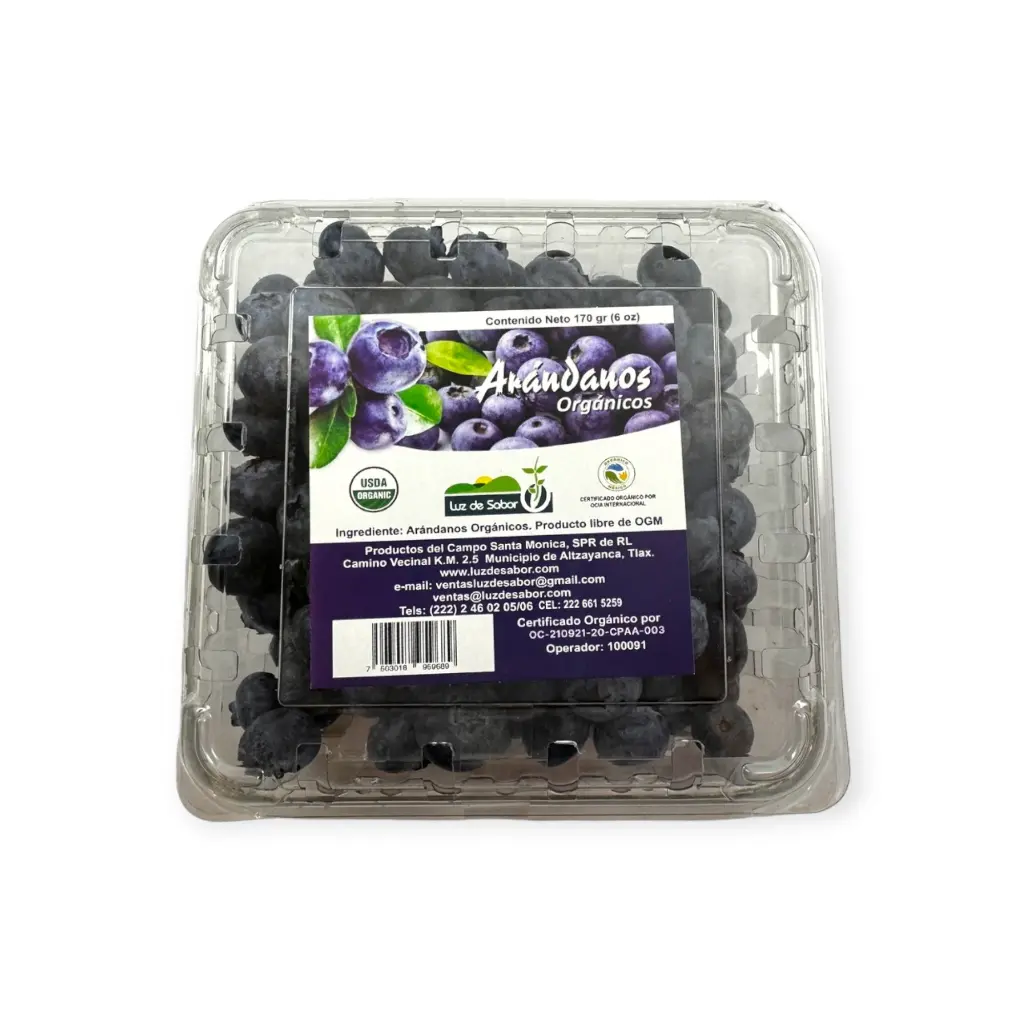 [7503018959689] Arándanos 170gr LUZ DE SABOR
