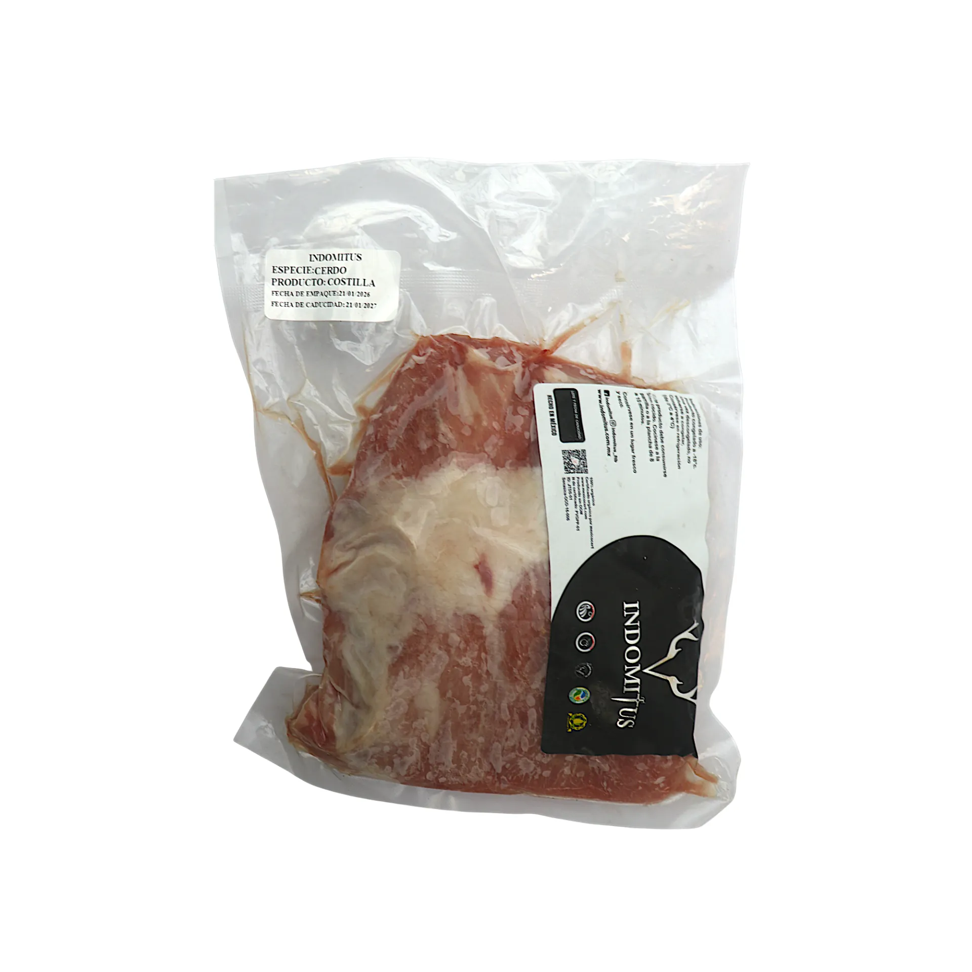 Costilla de cerdo 500gr INDOMITUS