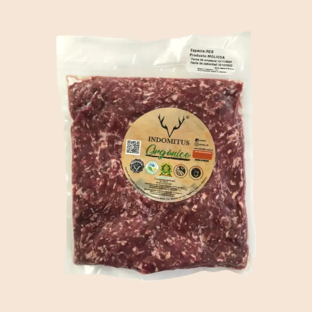 Molida de res 500gr INDOMITUS