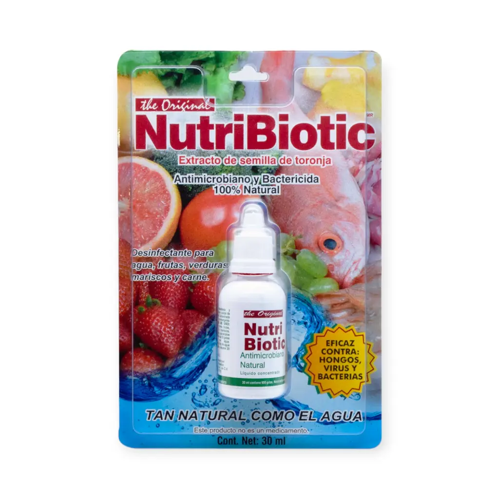 Antimicrobiano natural en gotas 30ml NUTRIBIOTIC