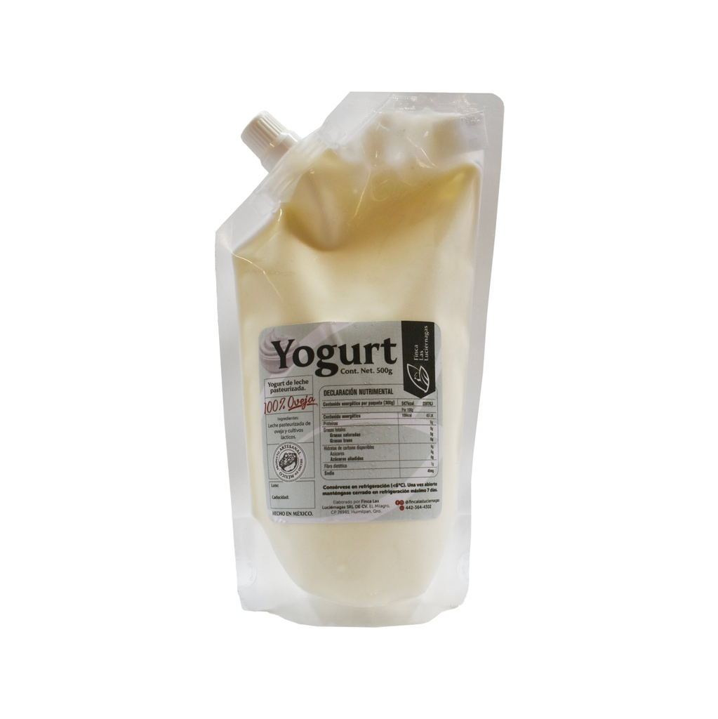 Yoghurt de oveja 500gr FINCA LAS LUCIERNAGAS