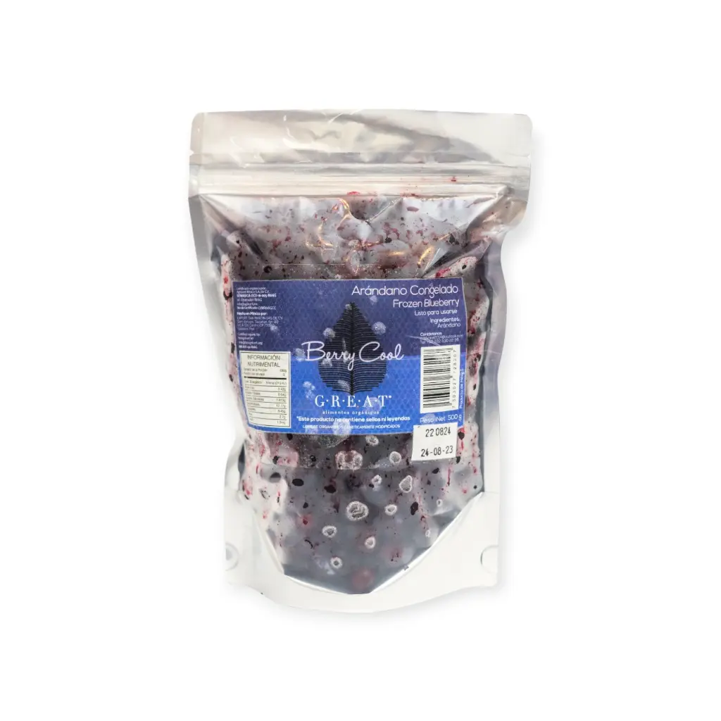 [7503027728207] Arándanos congelados 500gr GREAT