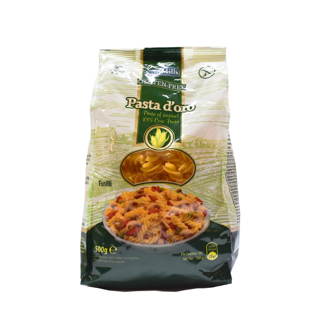 Pasta de maíz fusilli 500gr SAM MILLS