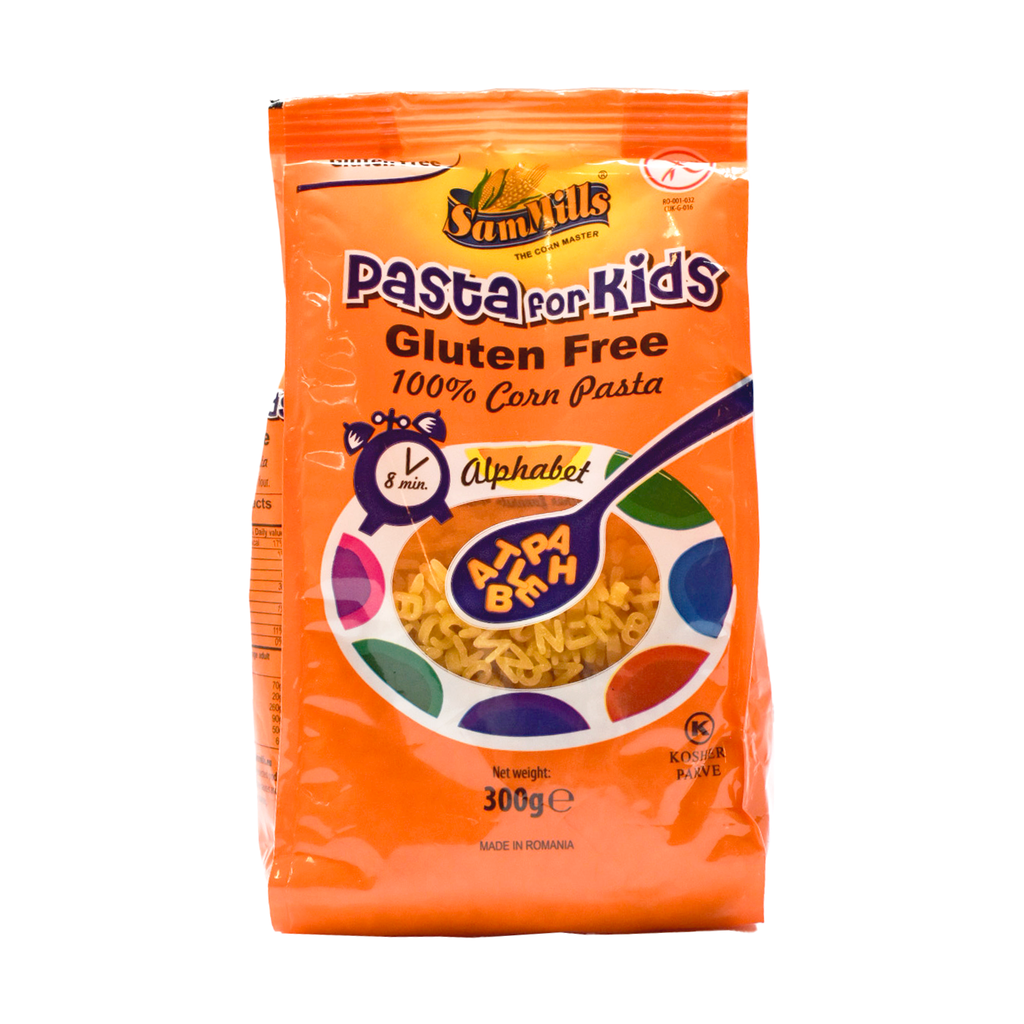 Pasta de alfabeto sin gluten 300gr SAM MILLS