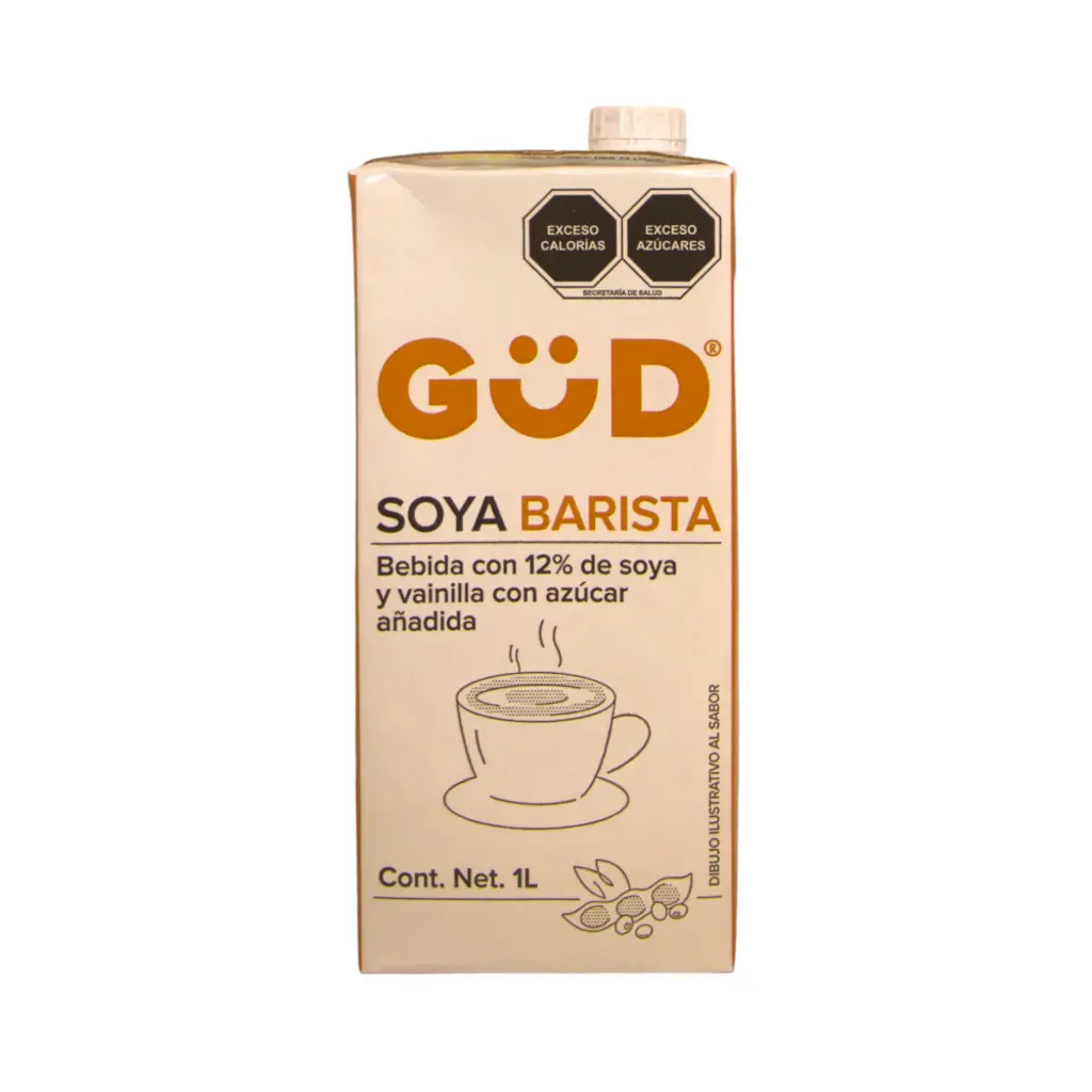 [7501639307940] Bebida de soya BARISTA 1L GUD