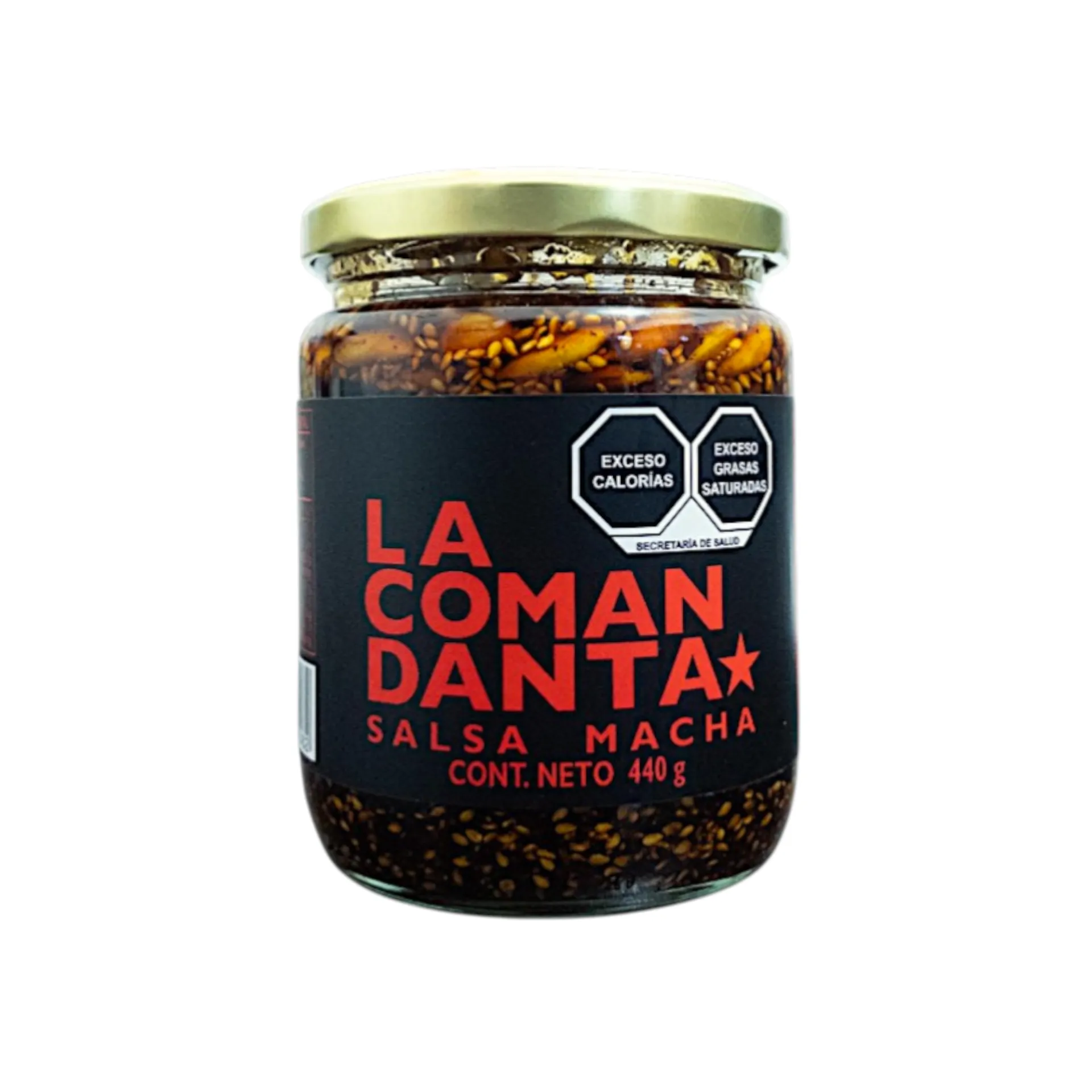 [7503021130082] Salsa macha 440gr LA COMANDANTA