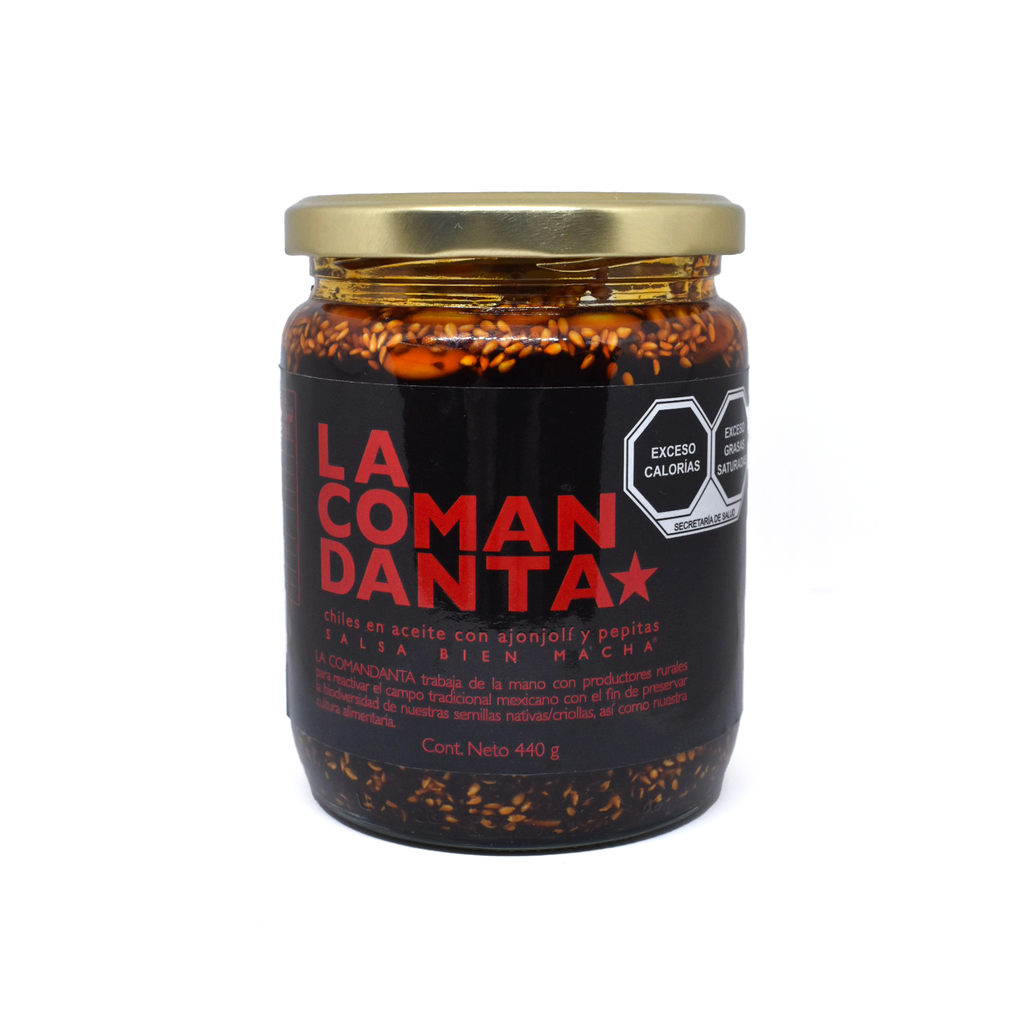 Salsa macha 440gr LA COMANDANTA