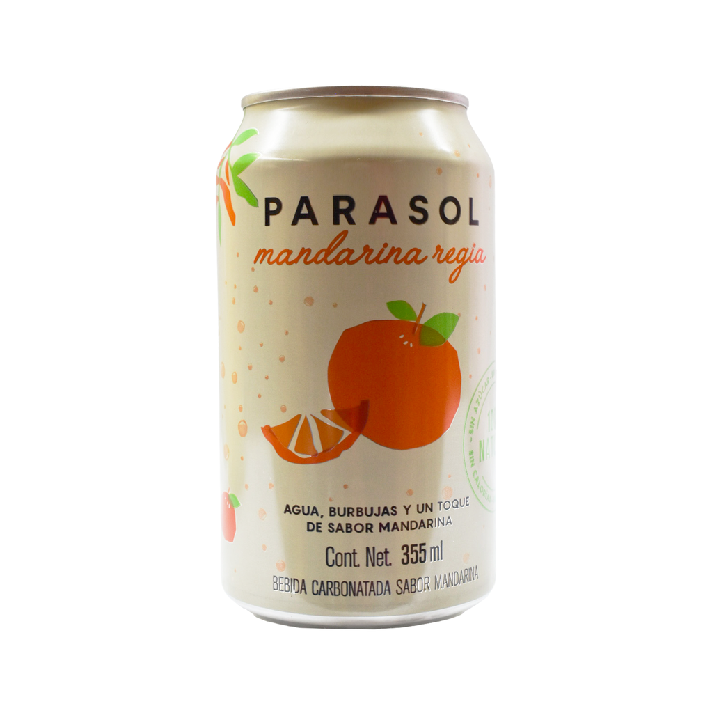 Bebida refrescante de mandarina 355ml PARASOL
