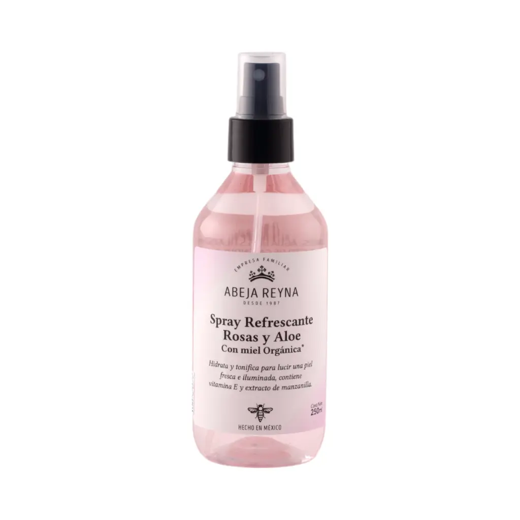 Spray de rosas y aloe 250ml ABEJA REYNA