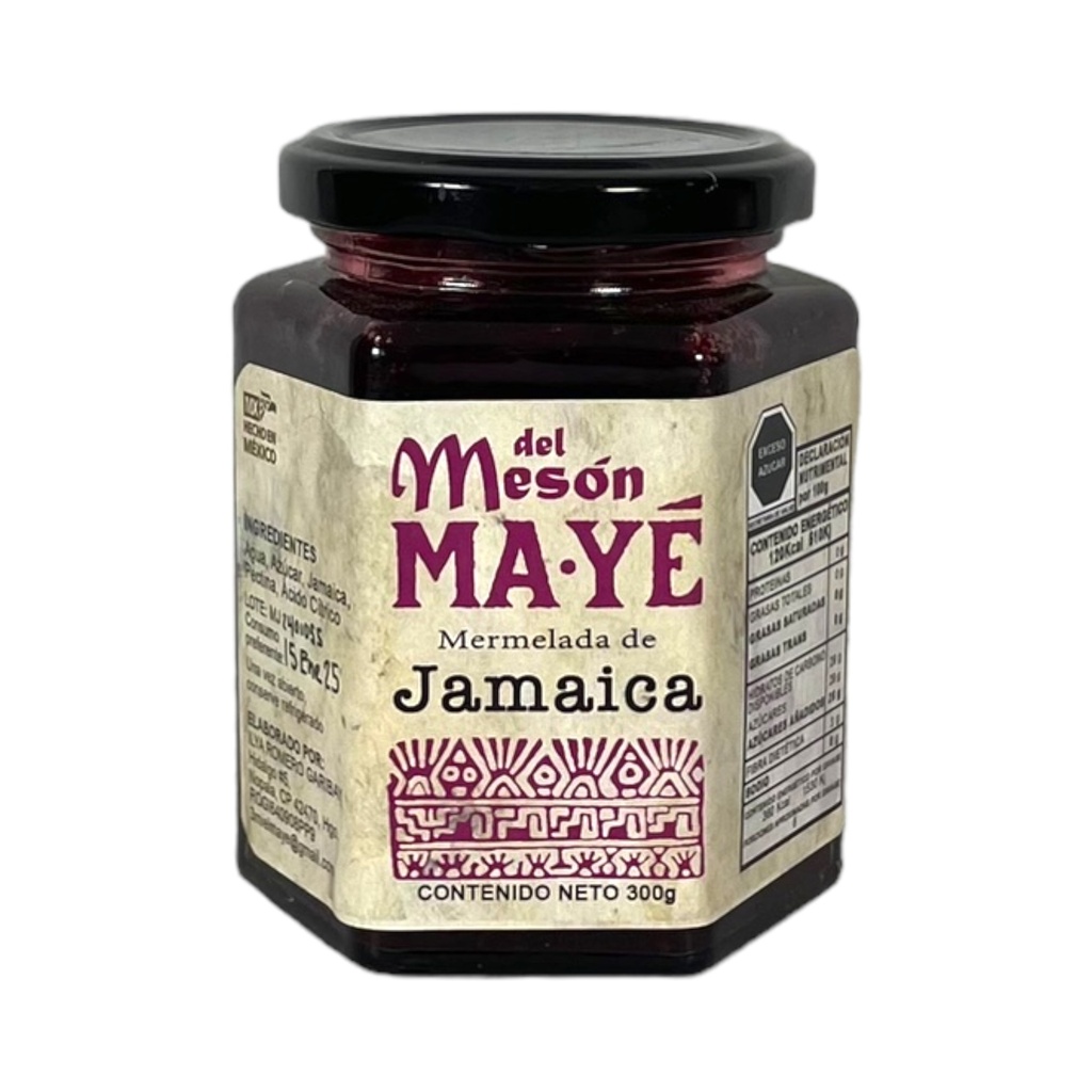 Mermelada artesanal de jamaica 300gr MAYE