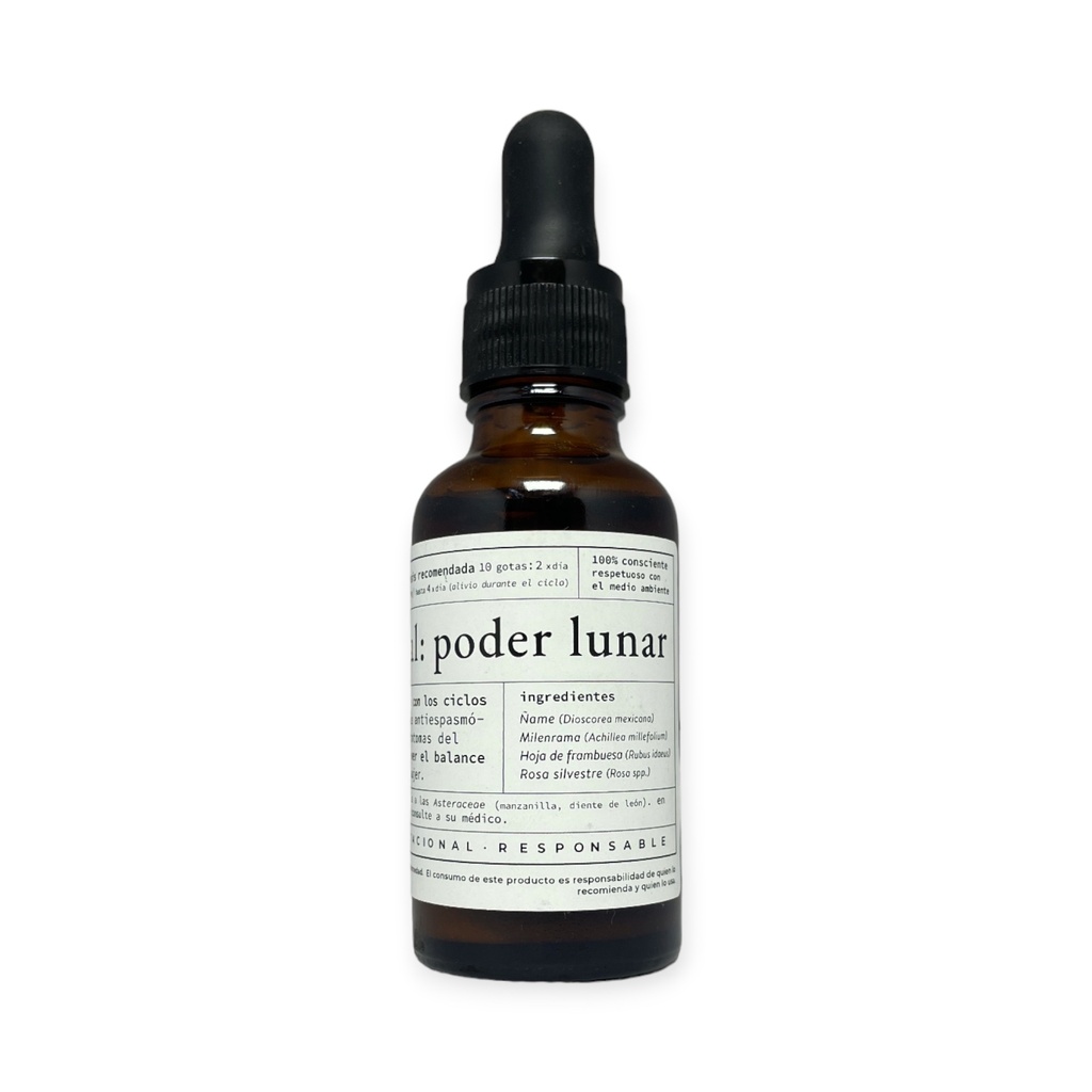 Tintura poder lunar 30ml SAVIA SABIA