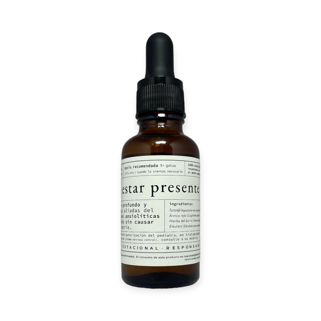 Tintura estar presente 30ml SAVIA SABIA