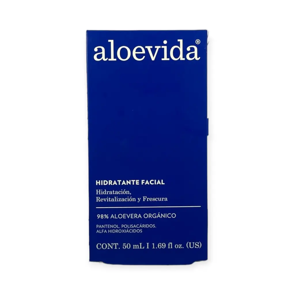 [7503013963889] Hidratante facial 98% aloe vera 50ml ALOE VIDA