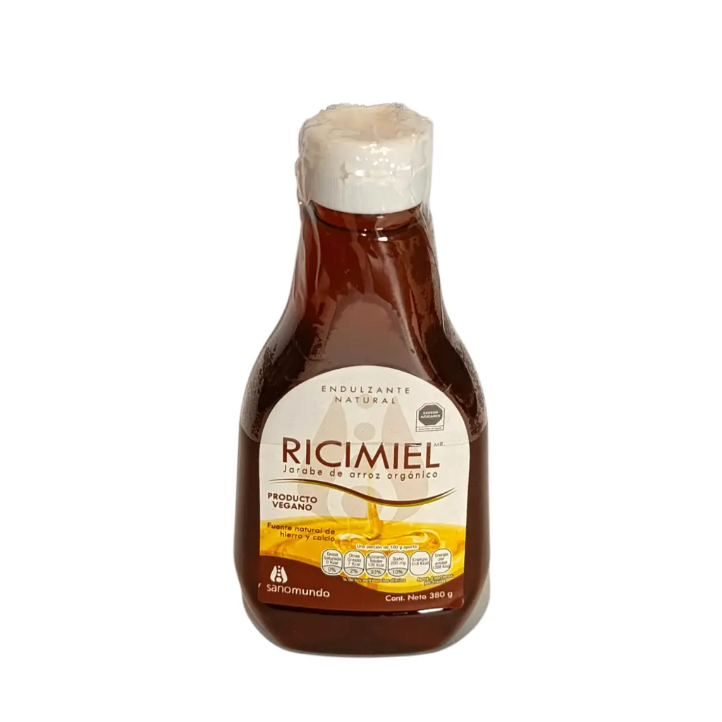 [7503003026259] Ricimiel (jarabe de arroz orgánico) 380gr SANO MUNDO