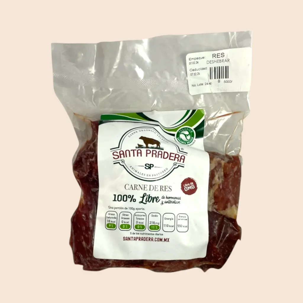 Carne para deshebrar de res 500gr SANTA PRADERA