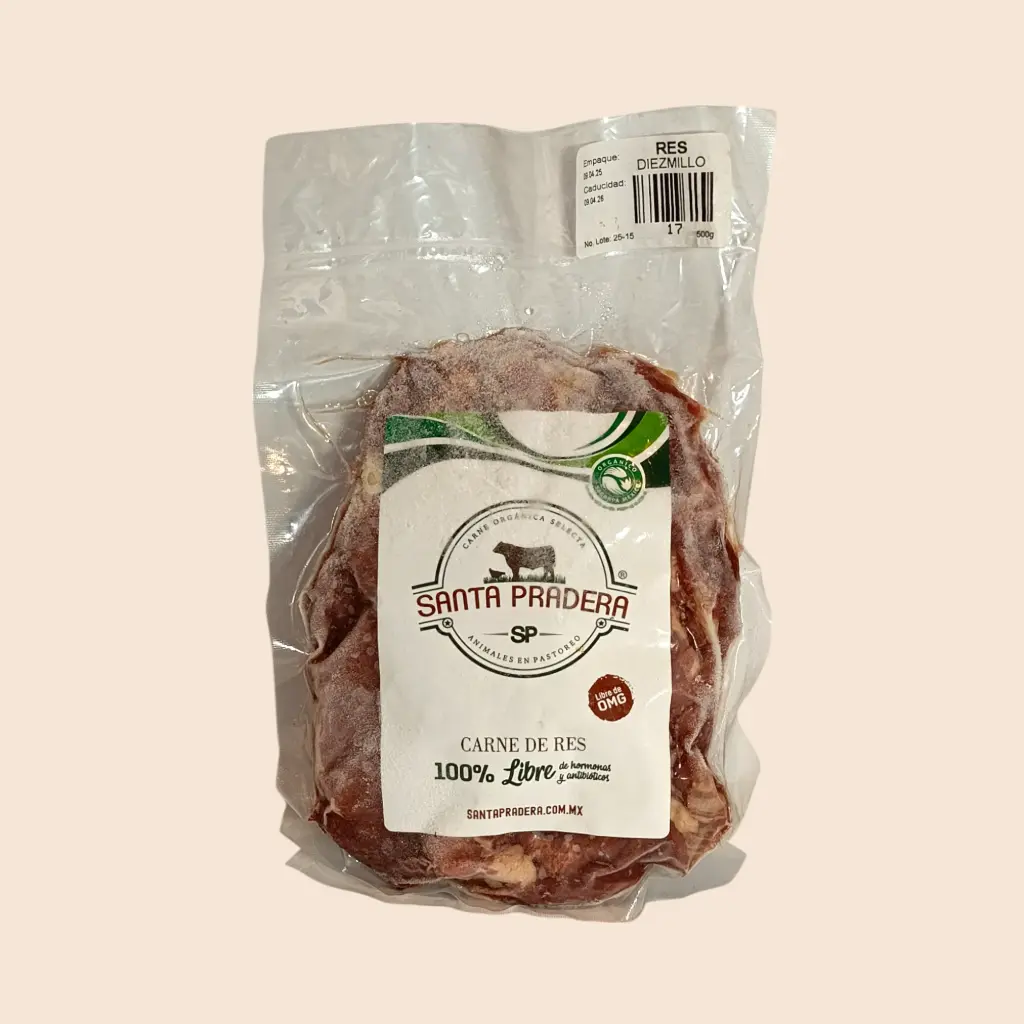 Diezmillo de res 500gr SANTA PRADERA