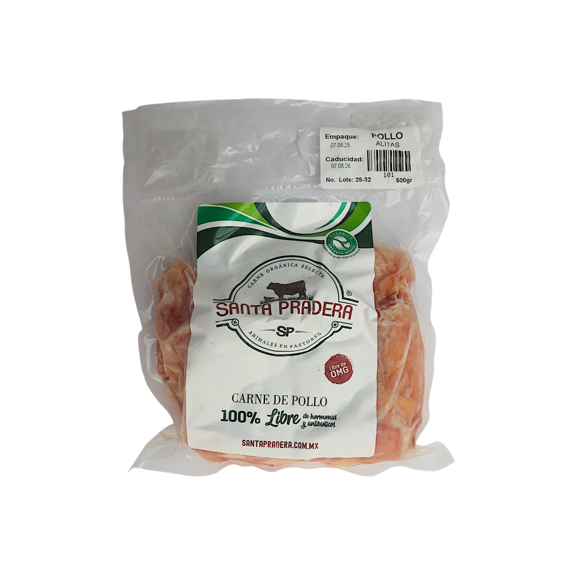 Alitas de pollo 500gr SANTA PRADERA