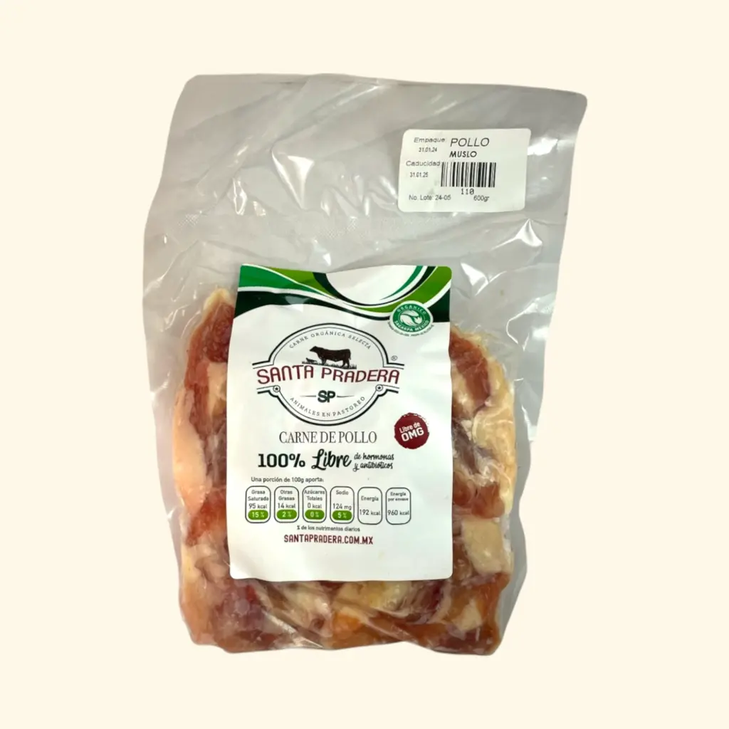 Muslo de pollo 600gr SANTA PRADERA