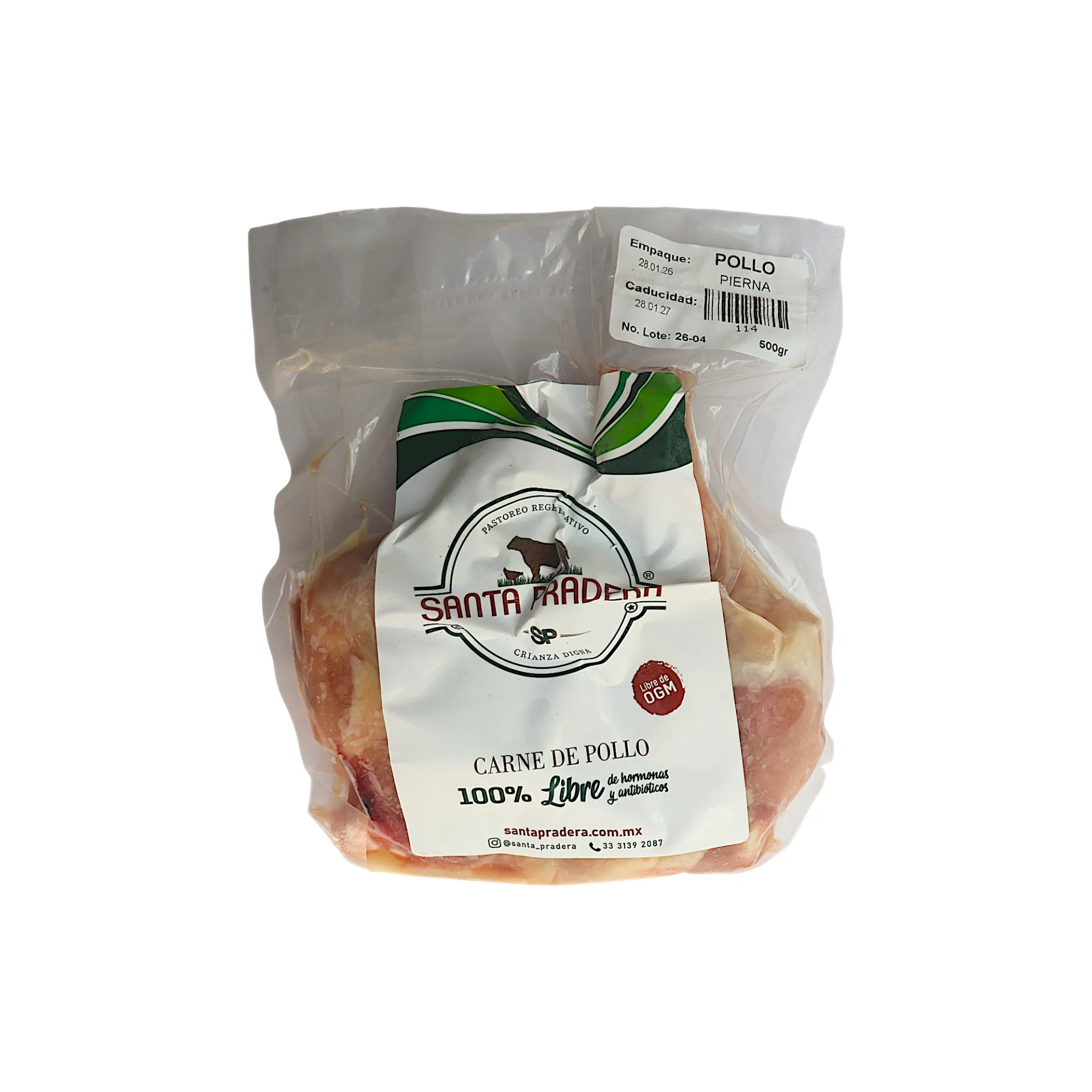 Pierna de pollo 500gr SANTA PRADERA