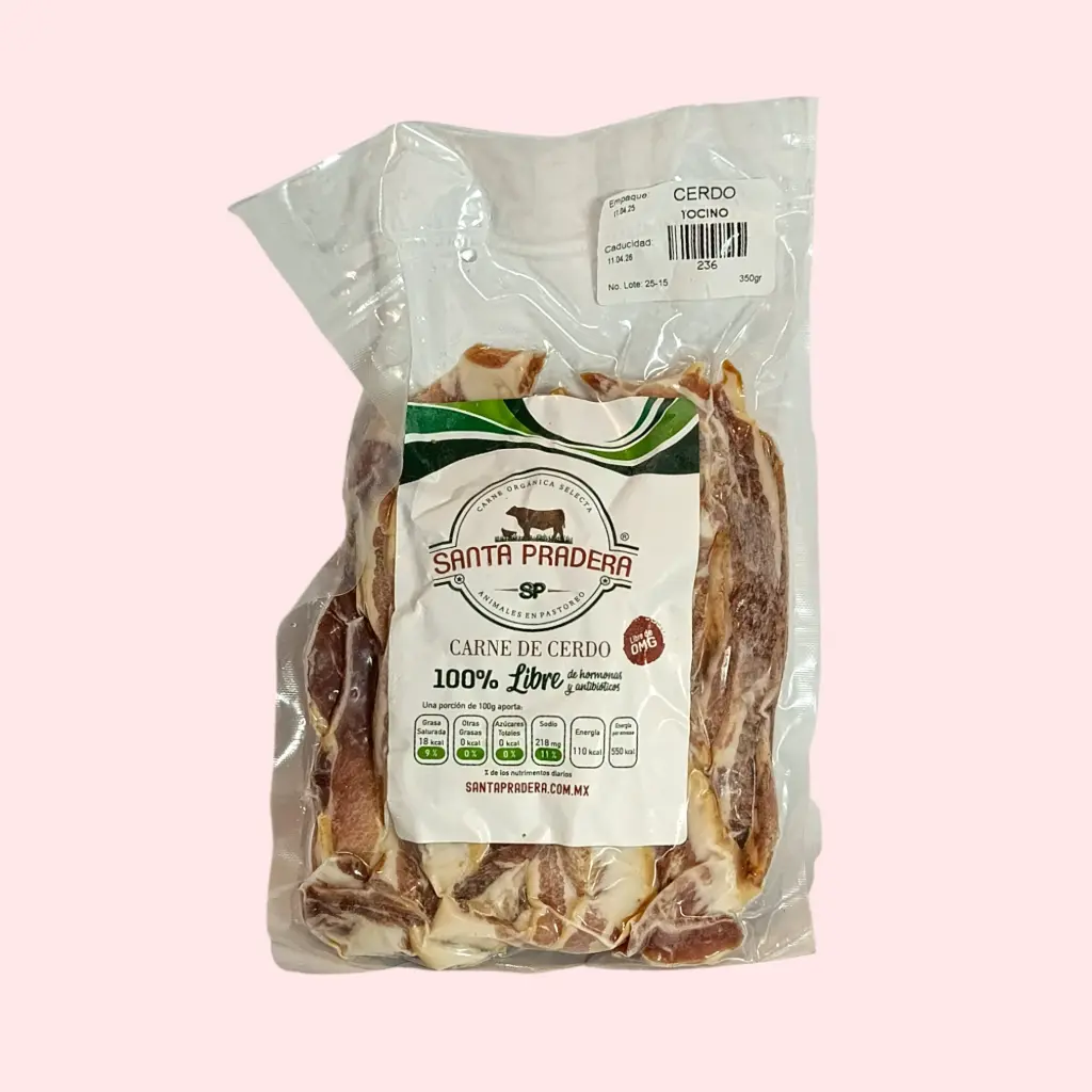 Tocino ahumado de cerdo 350gr SANTA PRADERA