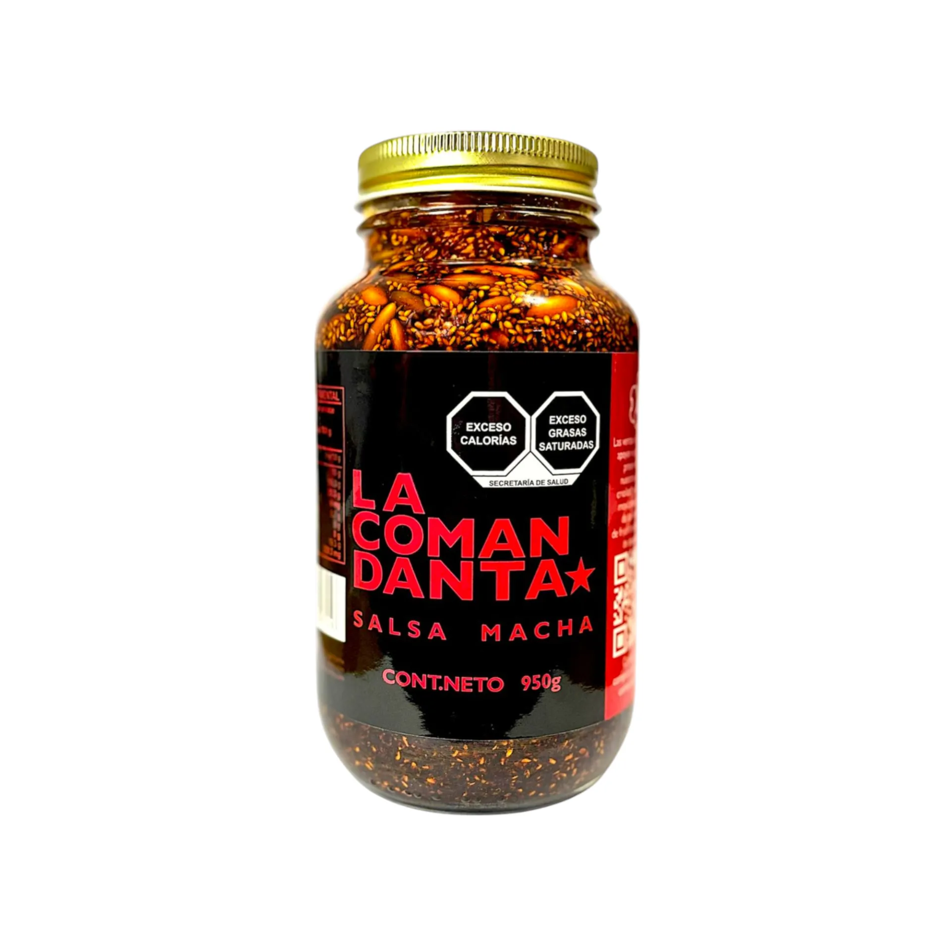 Salsa macha 950gr LA COMANDANTA