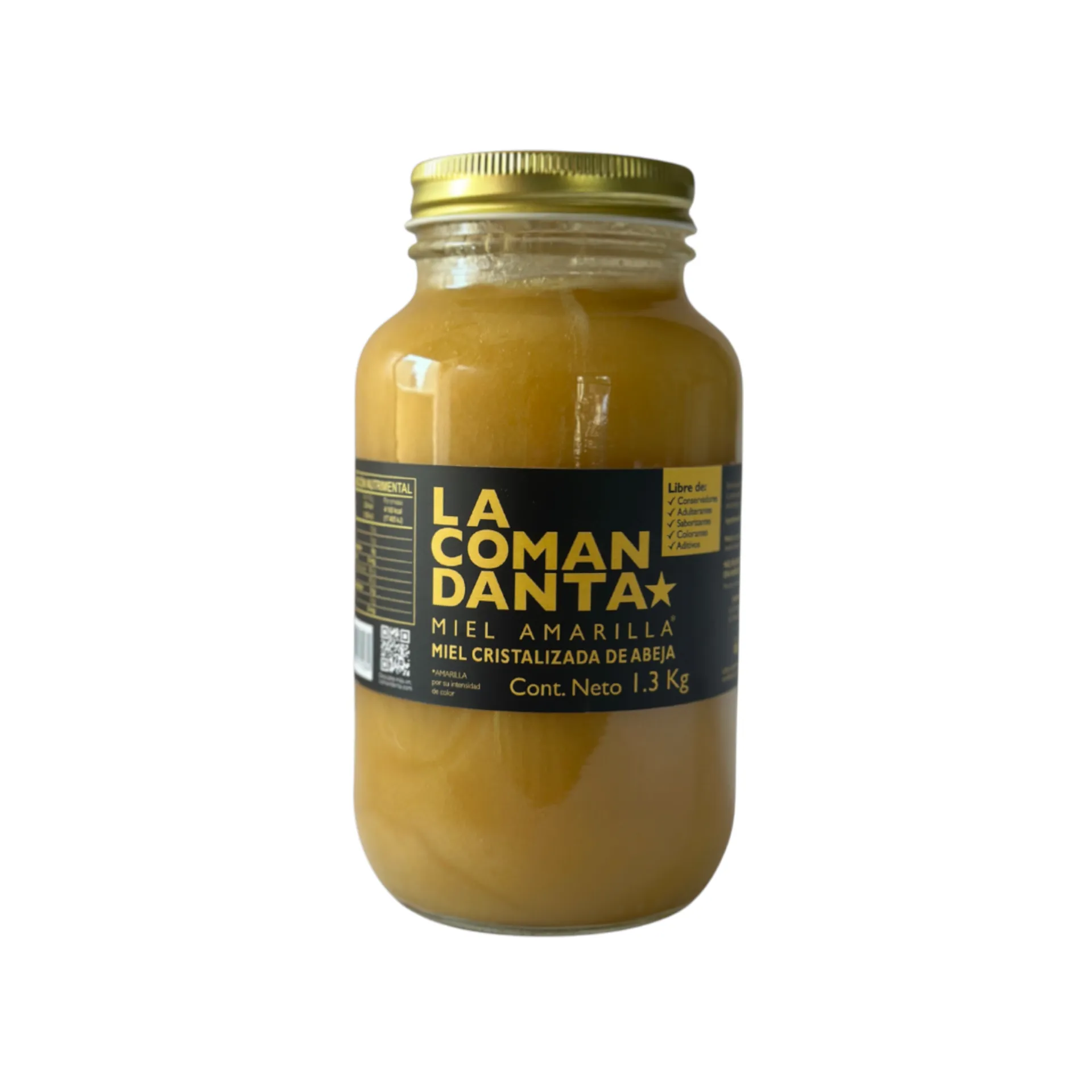 Miel amarilla 1.3kg LA COMANDANTA