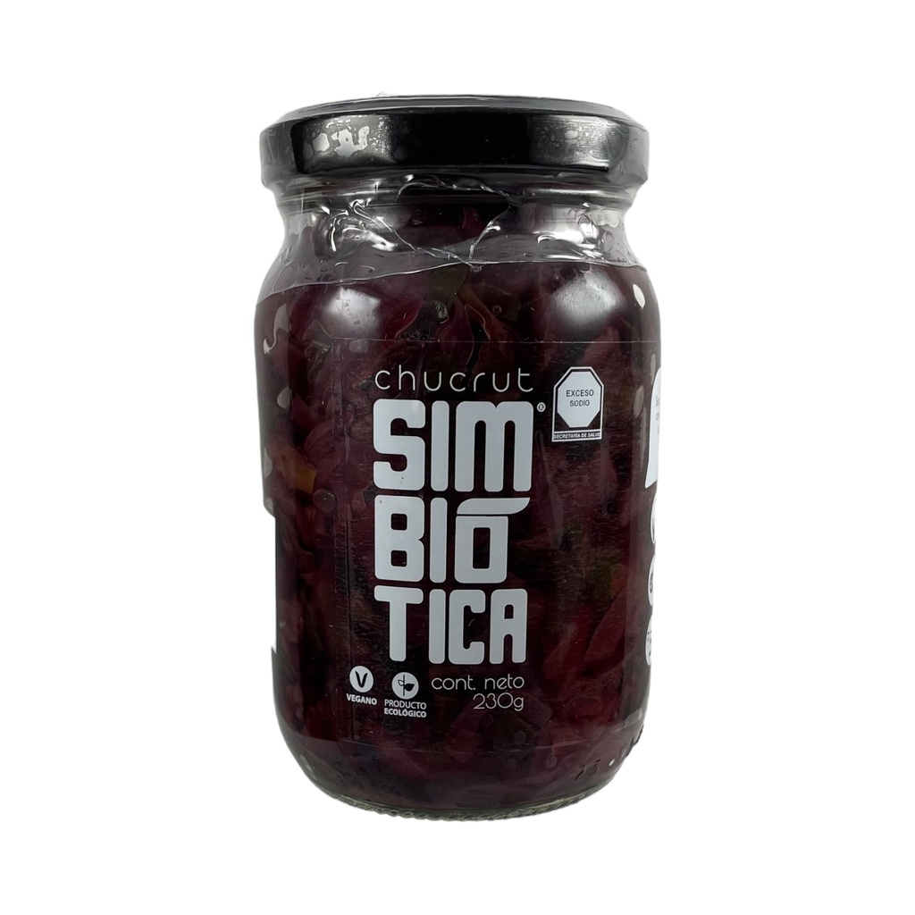 Chucrut de col morada 230gr SIMBIOTICA