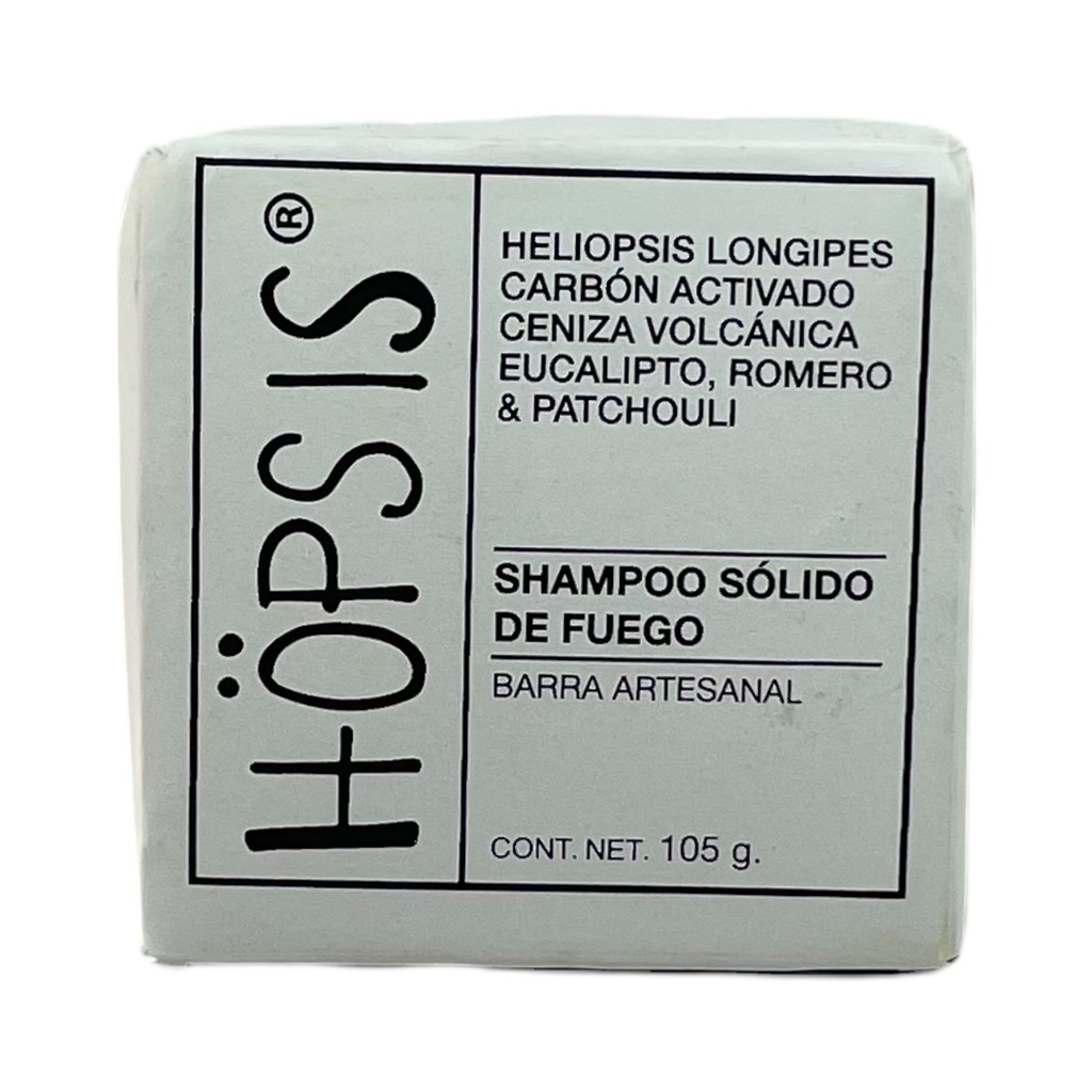 Shampoo sólido de fuego 105gr HÖPSIS