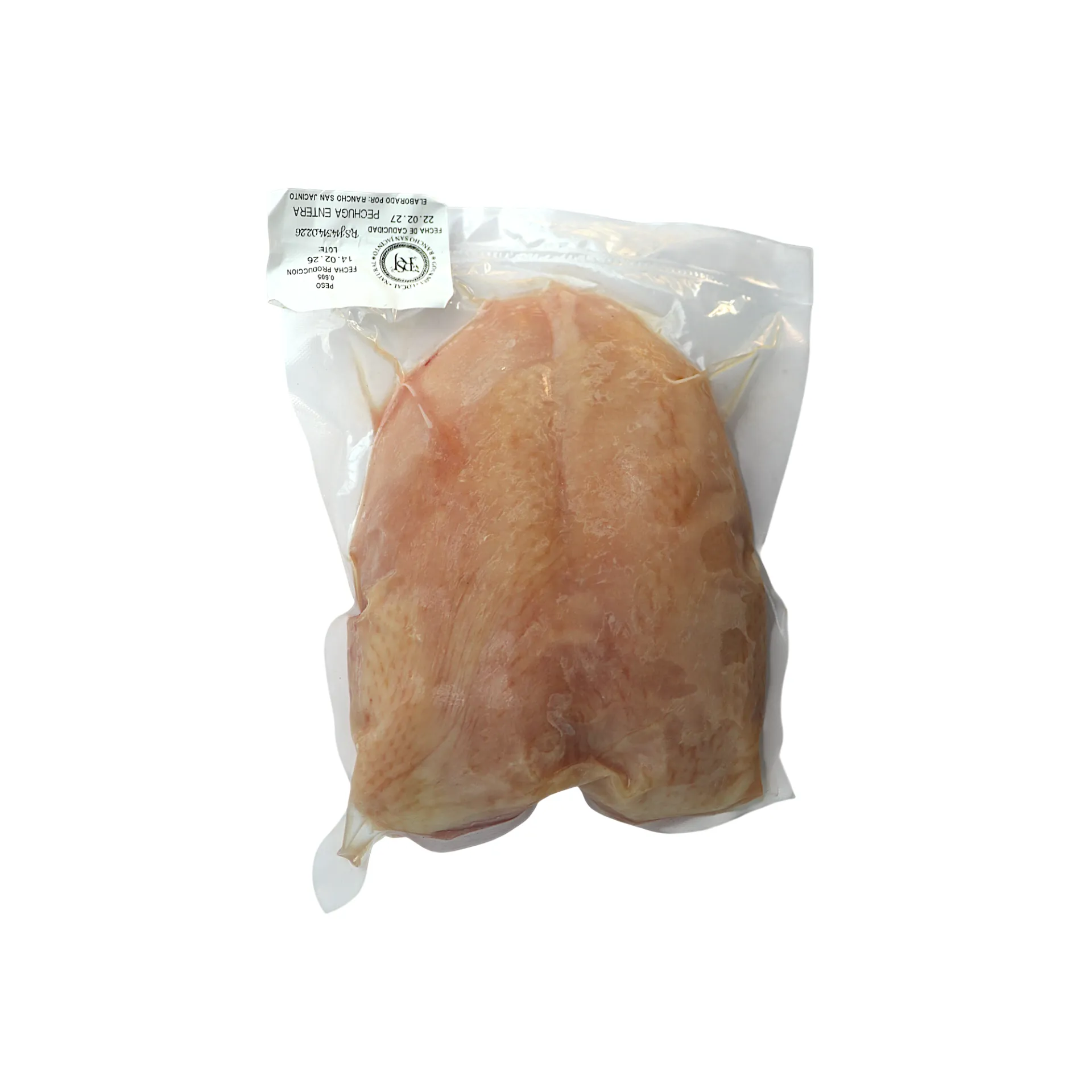 Pechuga con hueso kg SAN JACINTO