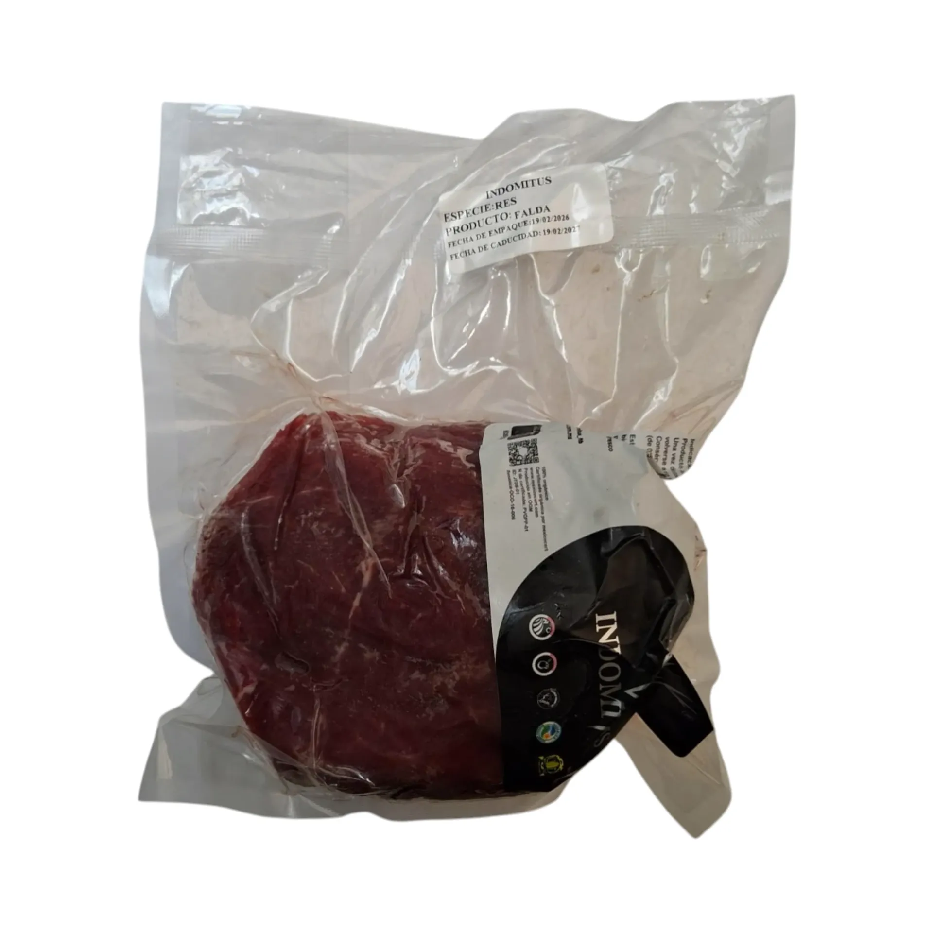 Falda de res 500gr INDOMITUS