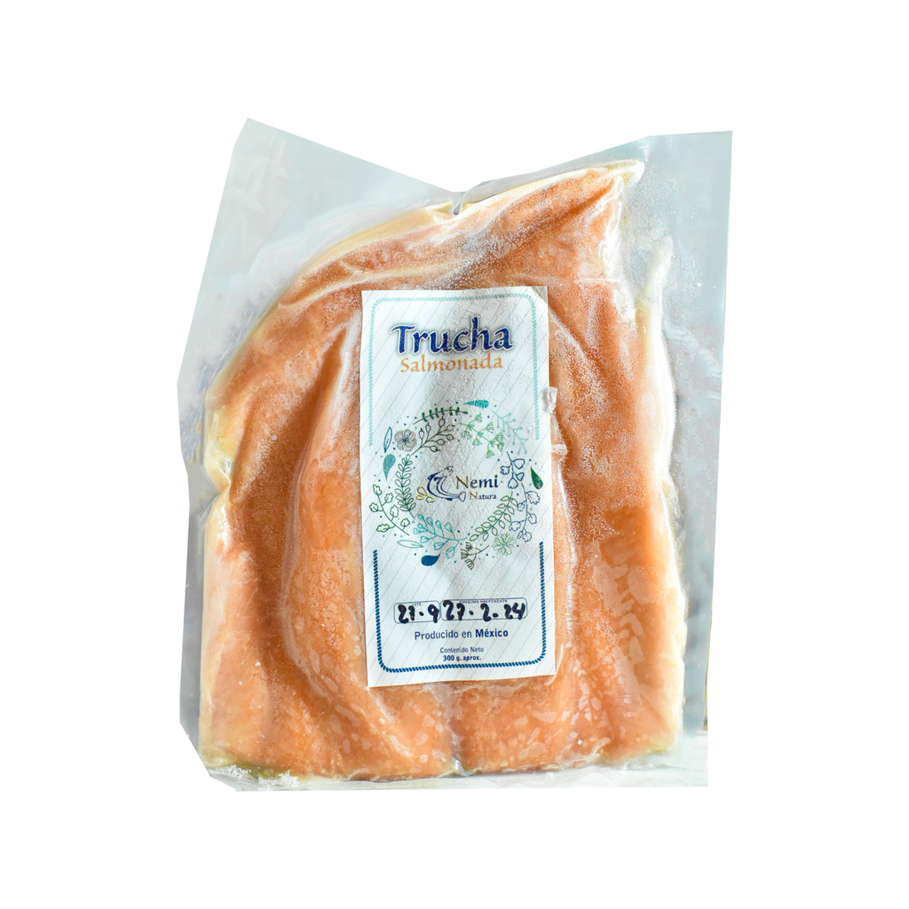 Filete de trucha salmonada con piel NEMI (200gr)