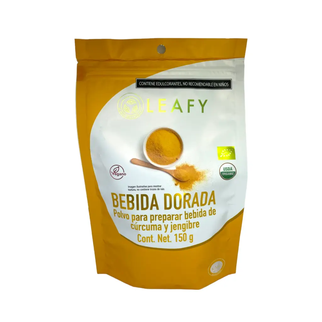 Leche dorada en polvo 150gr LEAFY
