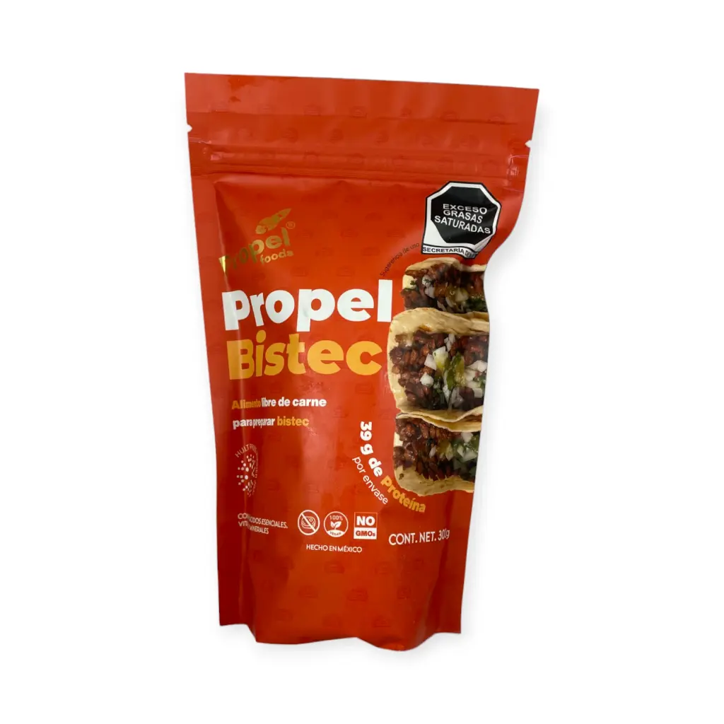 Alimento libre de carne para preparar bistec 300gr PROPEL FOODS