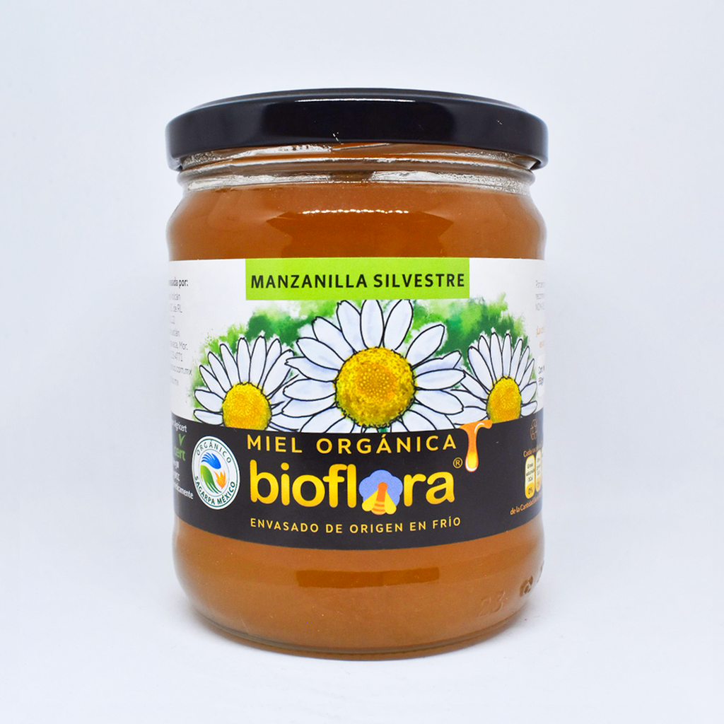 Miel orgánica de manzanilla silvestre 550gr BIOFLORA