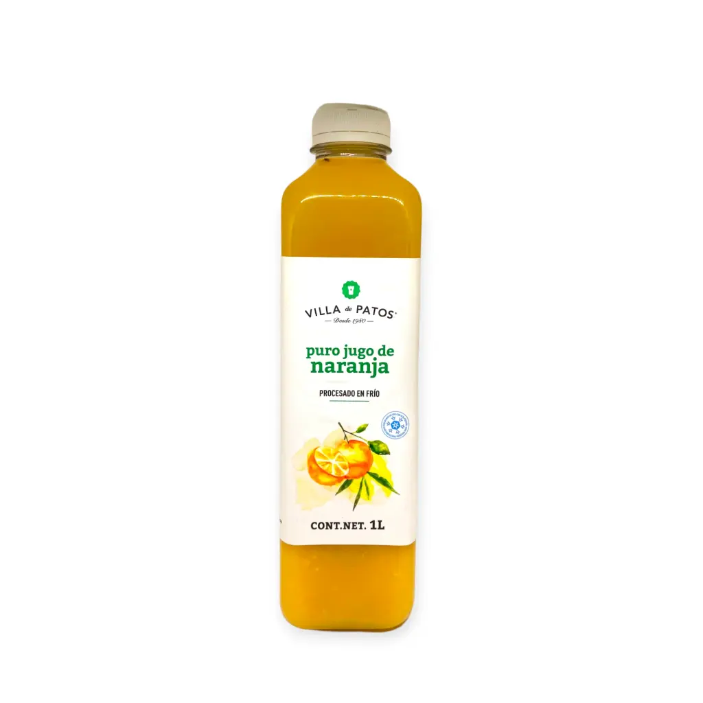 Jugo de naranja 1L VILLA DE PATOS