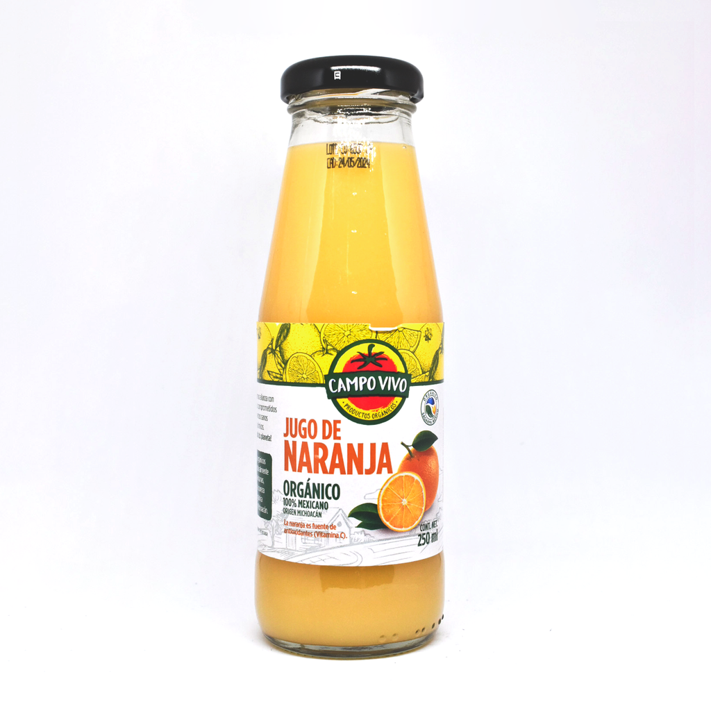Jugo de naranja 250ml CAMPO VIVO 
