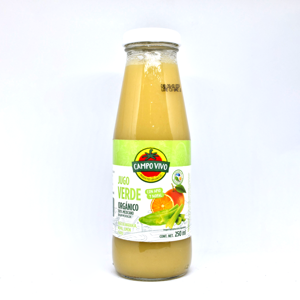 Jugo verde 250ml CAMPO VIVO 