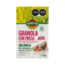 Granola con fresa orgánica 350gr CAMPO VIVO 