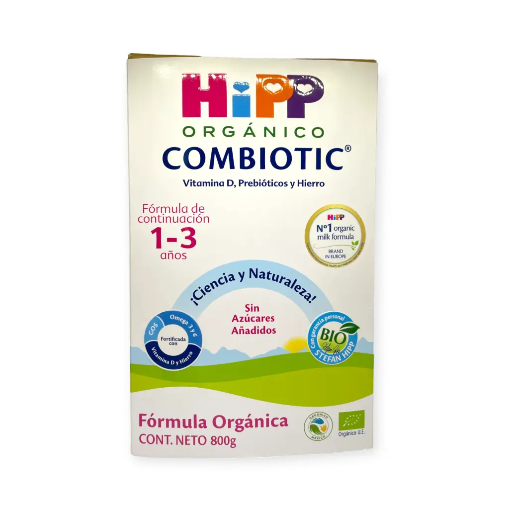 Fórmula orgánica para bebé de 1-3 años 800gr HIPP