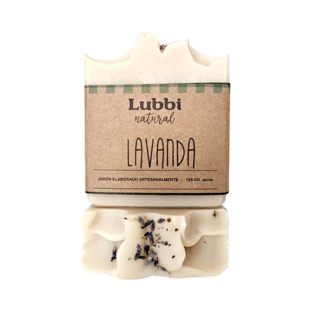 Jabón con lavanda 135gr LUBBI