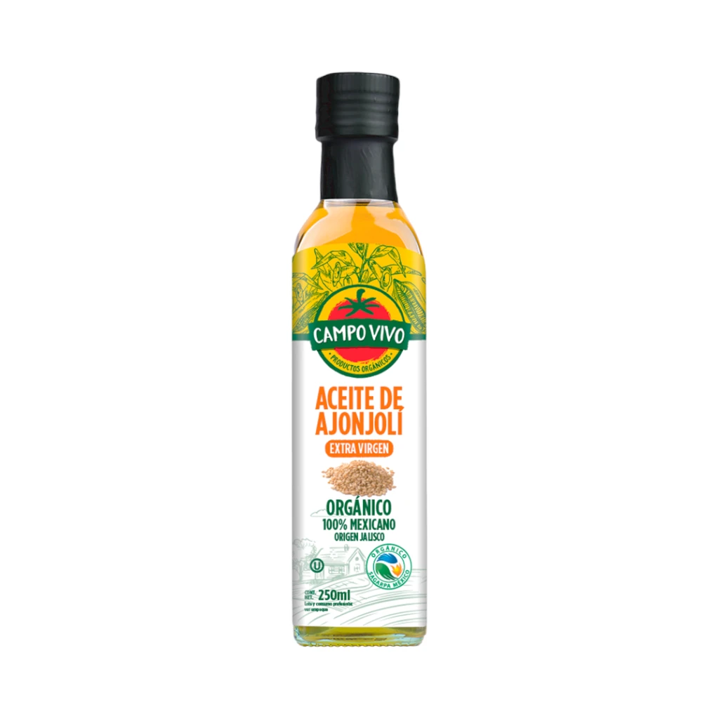 Aceite de ajonjolí 250ml CAMPO VIVO