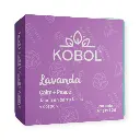 Jabón dermolimpiador vegano de lavanda (calm + peace) 125gr KOBOL