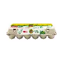 Huevo orgánico blanco 12pz CAMPO VIVO