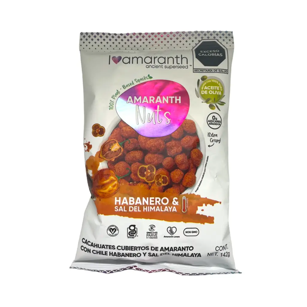 [7503031225488] Nuts de habanero 142gr IAMARANTH