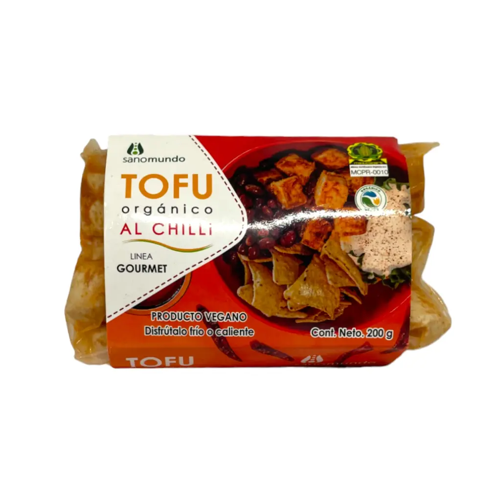 [7503003026617] Tofu al chilli orgánico 200gr SANO MUNDO